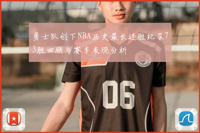 勇士队创下NBA历史最长连胜纪录73胜回顾与赛季表现分析
