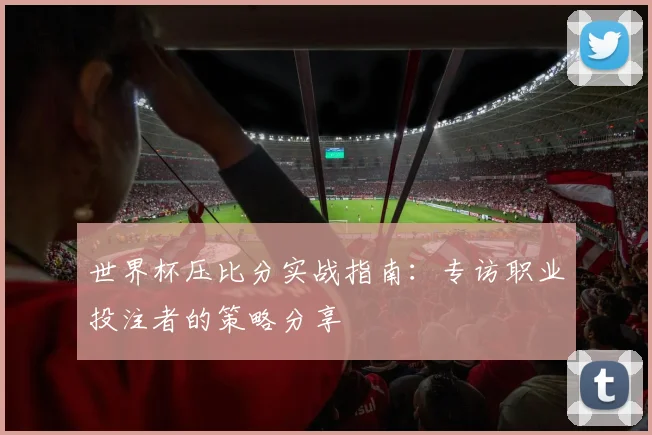 世界杯压比分实战指南:专访职业投注者的策略分享